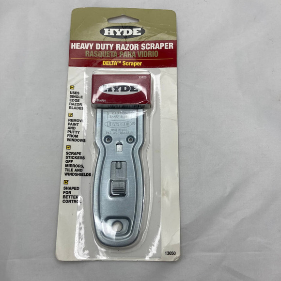 Hyde Heavy Duty Delta Razor Scraper 13050 - Picture 1 of 2